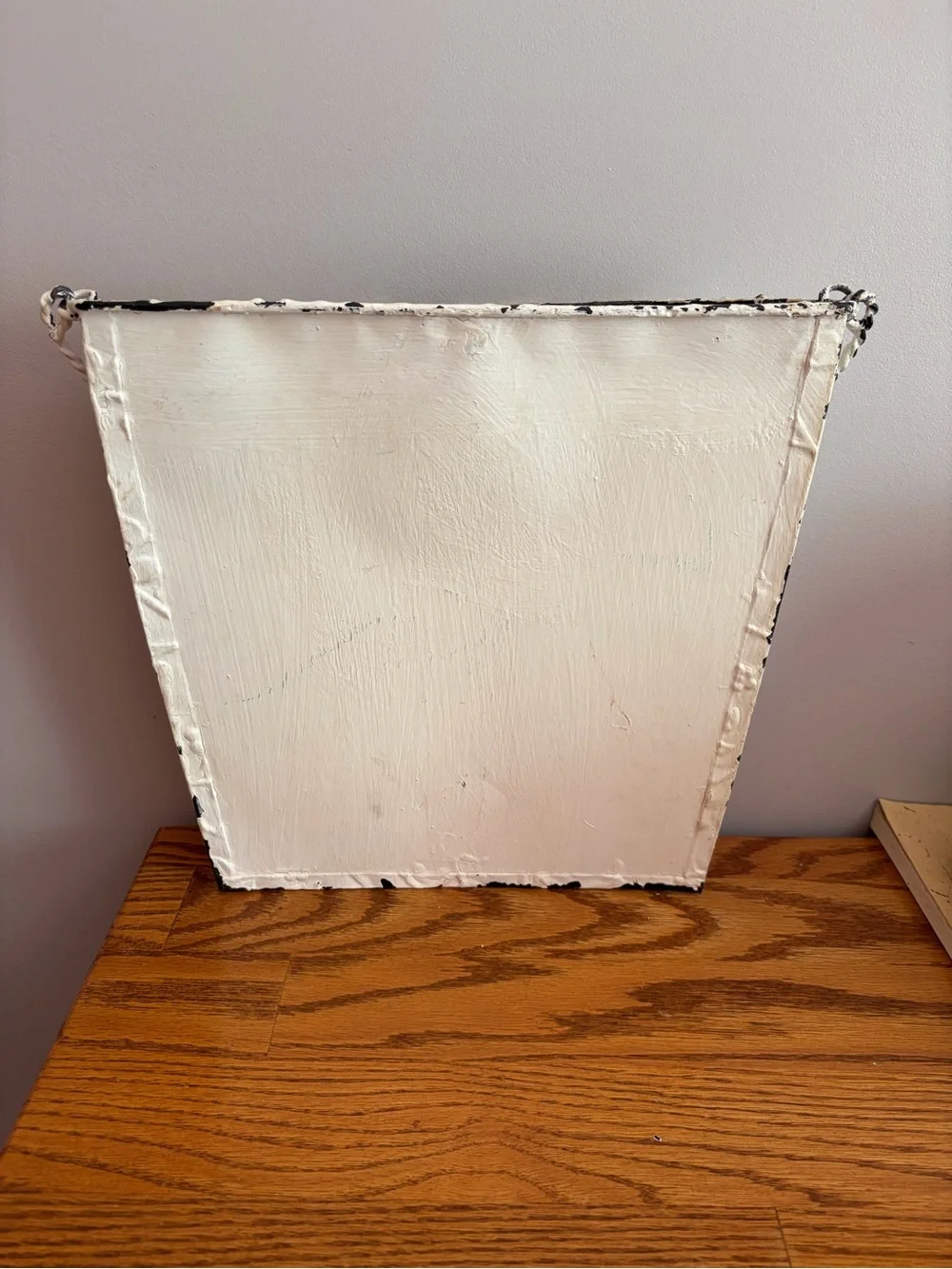 Southern Living At Home pressed tin flower bucket